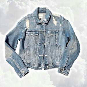 🖤Joe’s Jeans x Taylor Hill distressed denim jacket
